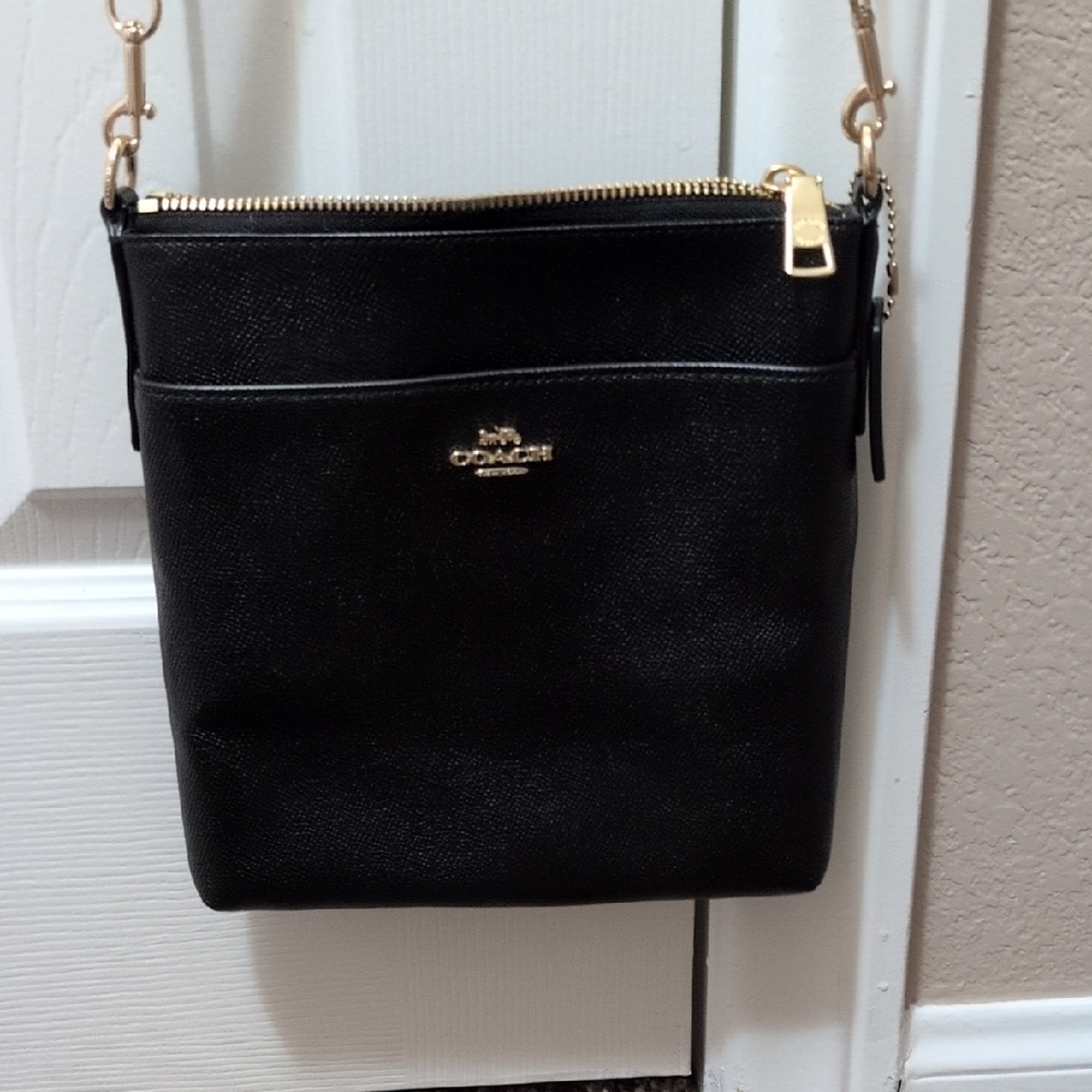 Coach Black Messenger Crossbody Bag